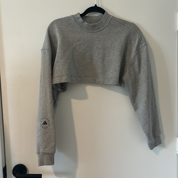 Stella McCartney Cropped Sweatshirt size Small - Picture 5 of 6